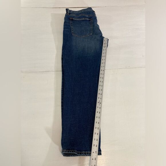 Gap Jeans Men's 34X30 Blue Indigo Denim Straight Taper Gap Flex Casual - Picture 11 of 12